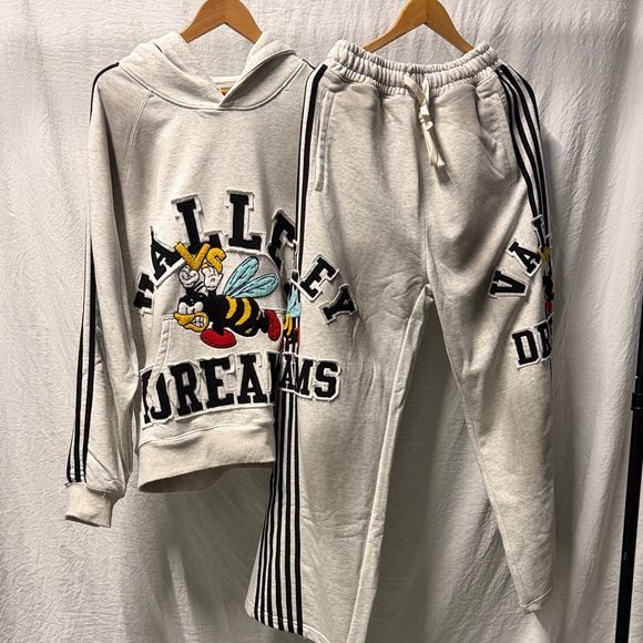 Vale Forever Other - Vale Forever Anthem hooded sweatsuit (heather/grey)